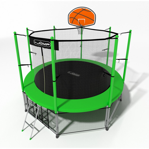 Батут i-Jump Basket 8ft green