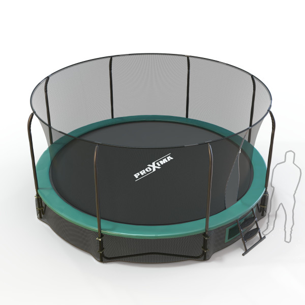 Батут Proxima Premium Dual 427 см