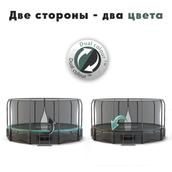 Батут Proxima Premium Dual 488 см