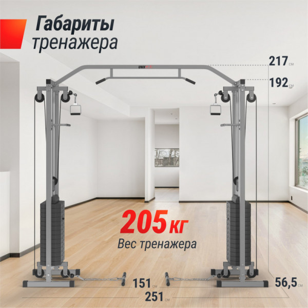 Кроссовер UNIX Fit Station 150 (два блока)